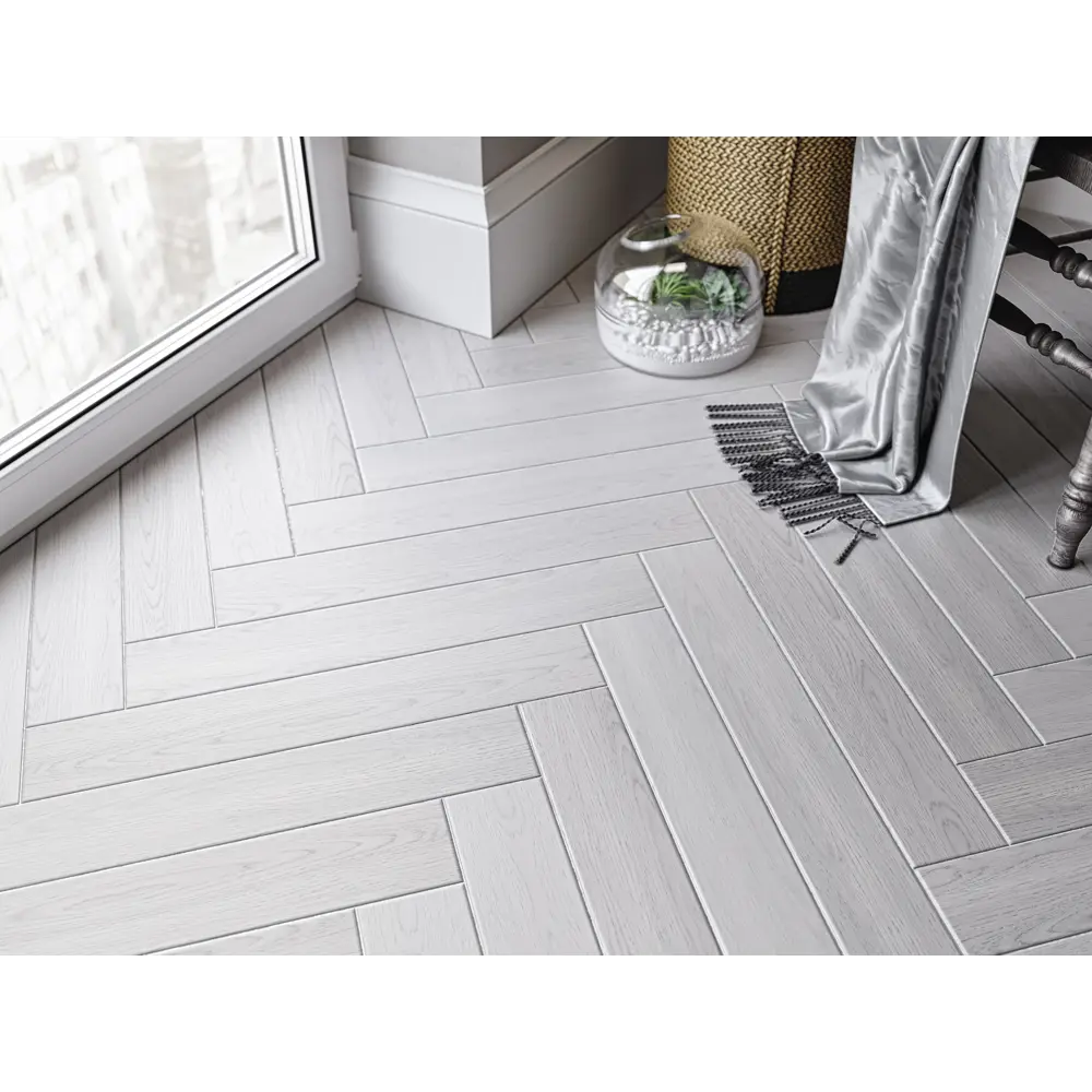 Керамогранит «Дуб GP» 10x60 см 0,9 м² цвет белый BELANI STLM-2022466 - Вид №6