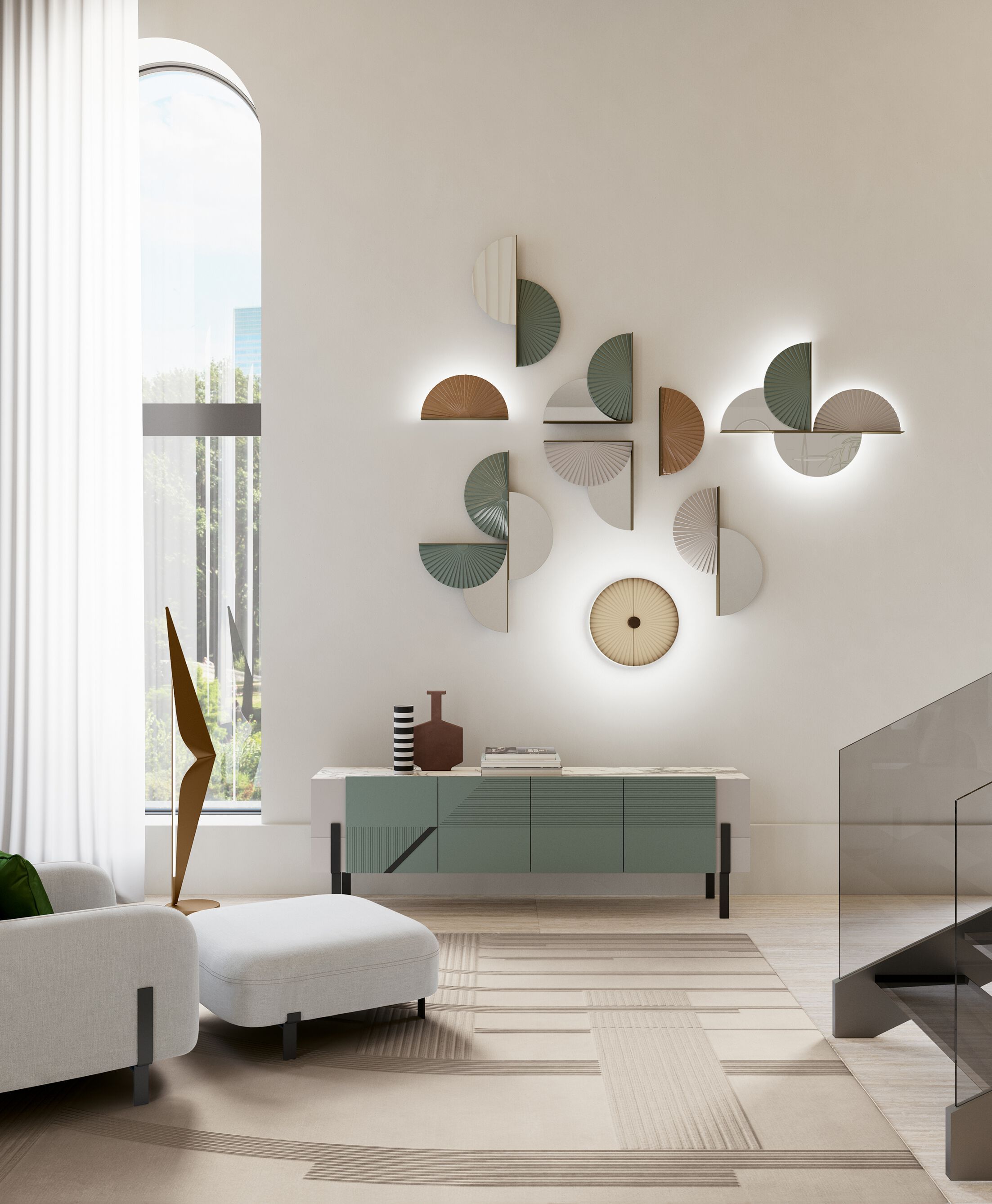 Светодиодные настенные светильники Bizzotto Italia ARCH-00118618 - Вид №3