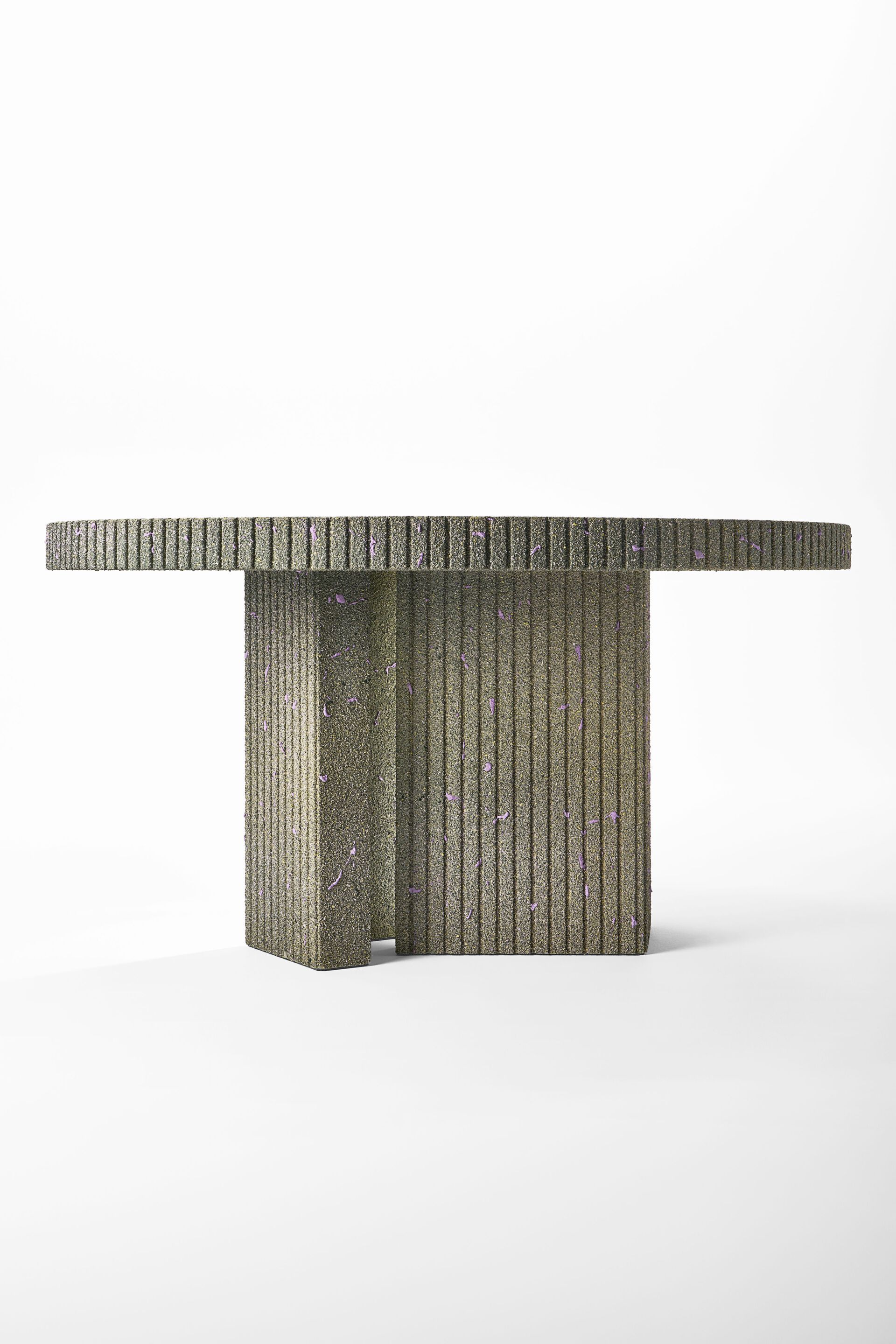 Круглый обеденный стол Cimento® Zaccaria ARCH-00100759 - Вид №2