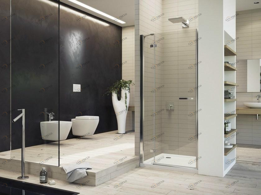 Duka Хрустальная душевая кабина Vertica - con soli profili verticali Gtn2 l