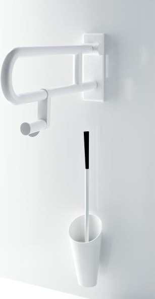 801.50.011 Держатель рулона туалетной бумаги в комплекте HEWI Stützen  - Вид №2