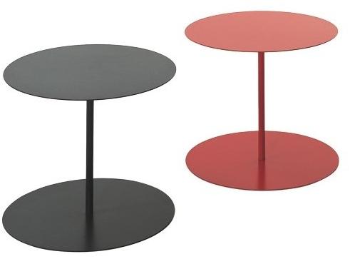 Cappellini Съемный круглый стол из листового металла Gong Gg_1 - Вид №2