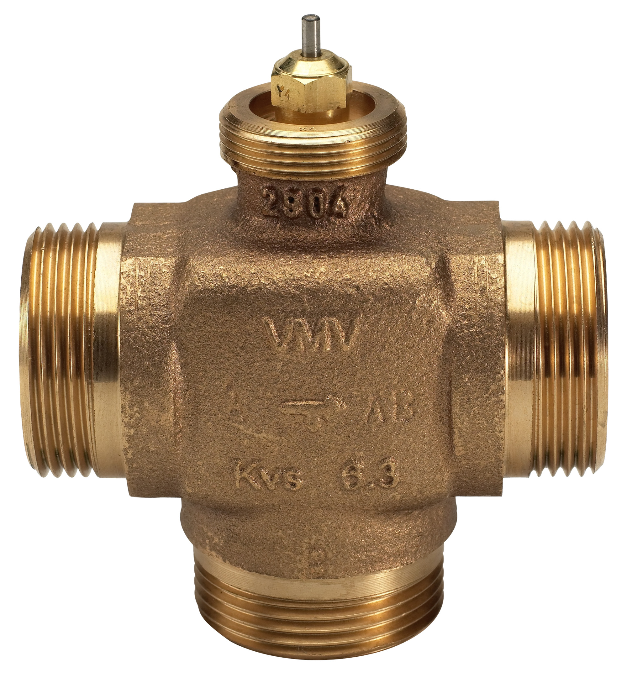 Danfoss Клапан регулирующий седельный трехходовой VMV Регулирующий клапан 3-ходовой VMV Ду 32 065F6032  - Вид №11
