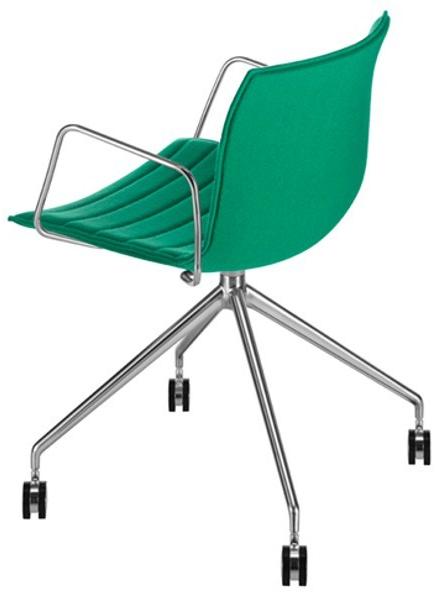 arper Кресло на эстакаде с подлокотниками на колесиках Catifa 53 sun-id-1452518 - Вид №1