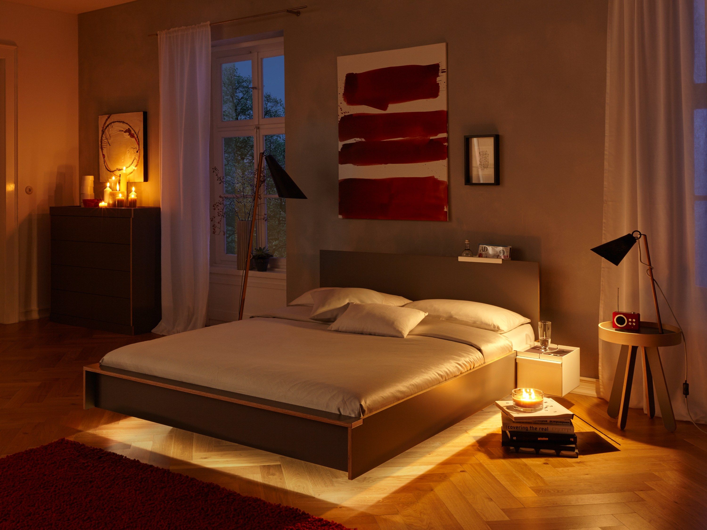 Двуспальная кровать из многослойной ткани Müller Small Living Flai ARCH-00048849 - Вид №3