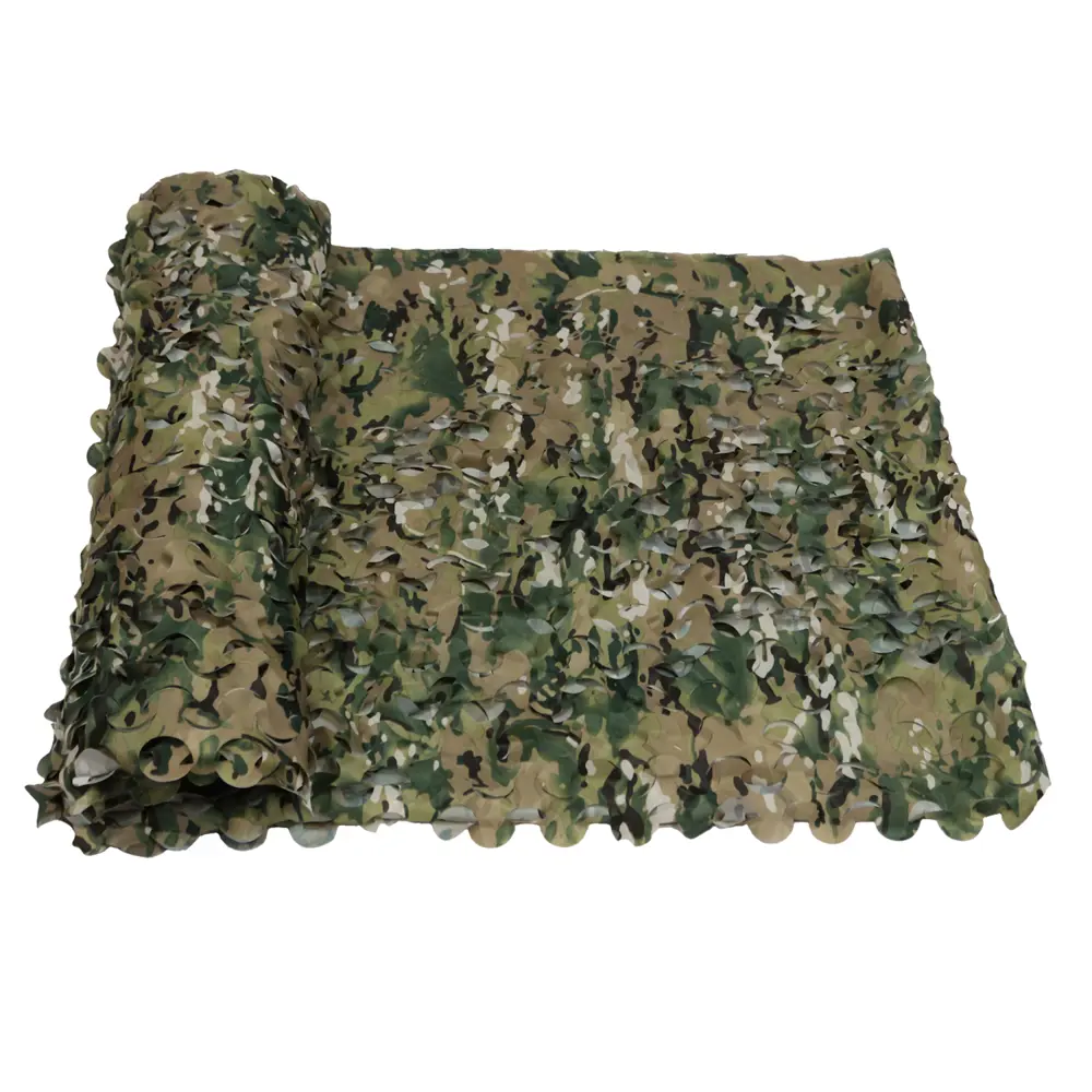 Сетка маскировочная Камуфляж мультикам 2x6 м зеленый/коричневый/черный НИТЕКС STLM-2167917 - Вид №3