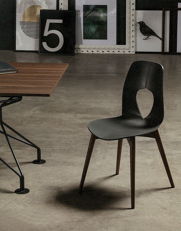 Стул HOLE WOOD TONIN 7227 