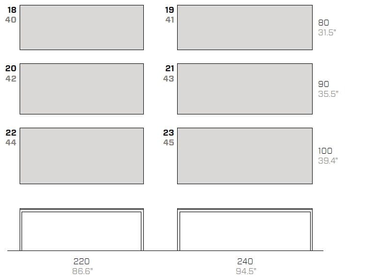 Прямоугольный металлический стол Fantin Still ARCH-00018987 - Вид №15
