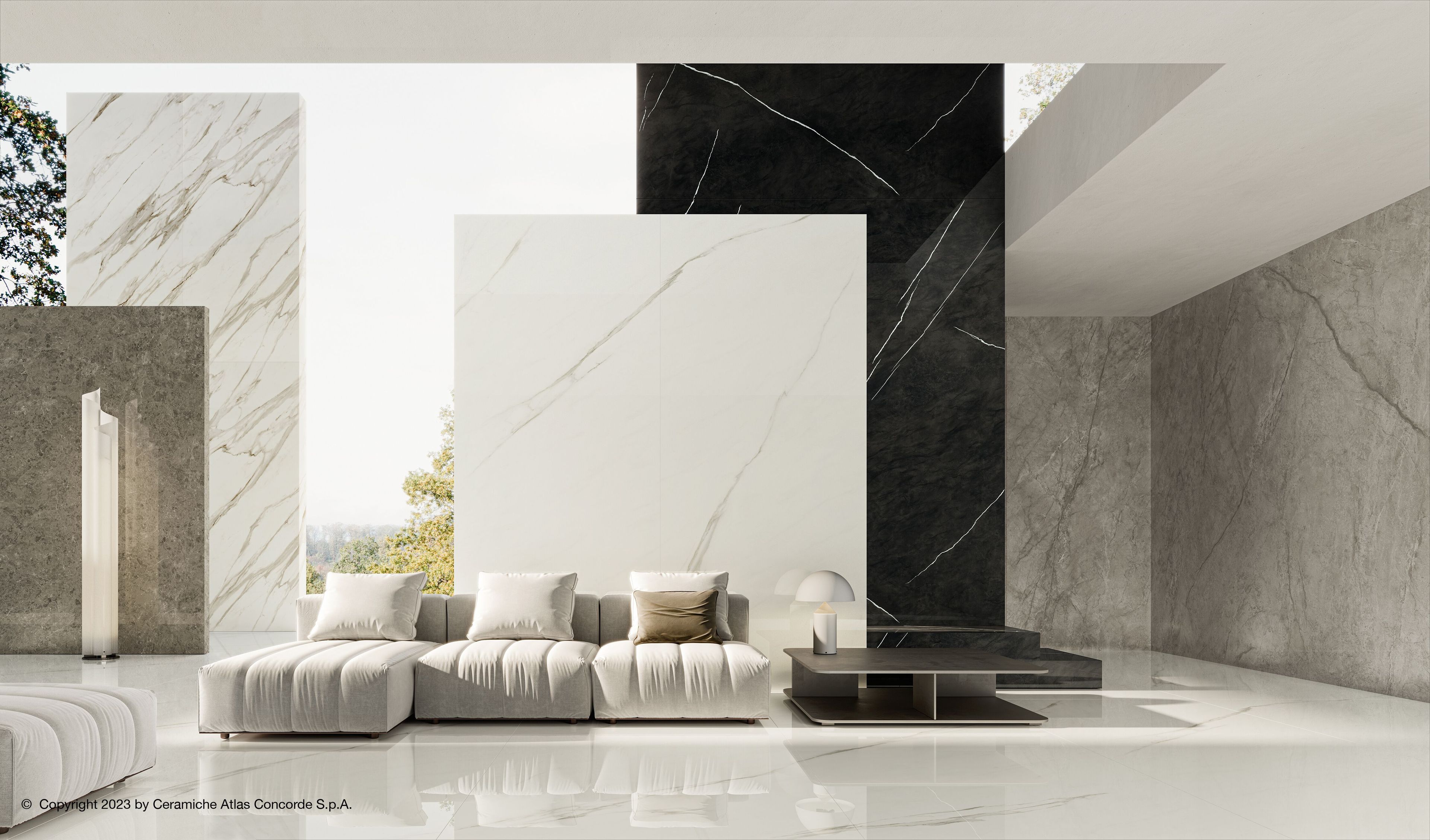 Пол / керамогранит с мраморным эффектом Atlas Concorde Marvel чудо ARCH-00010333 - Вид №41