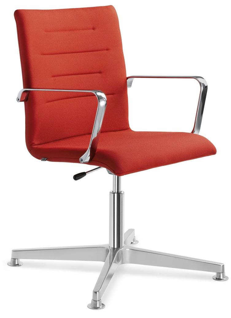 LD Seating Регулируемое по высоте офисное кресло из ткани с 4 спицами Oslo sun-id-1505626 - Вид №3