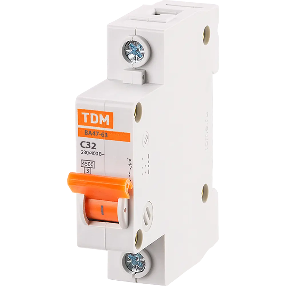 Автоматический выключатель TDM Electric 32А с защитой от перегрузок 84399482 STLM-0049255