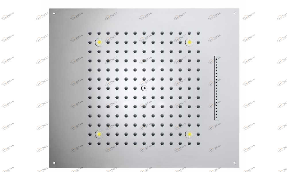 H38906 Потолочный & настенный душ Dream 2 Sprays - RGB CROMOTHERAPY BOSSINI 