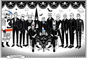 MOMENTI Авторский художественный принт Crazy home paintings Ho-006