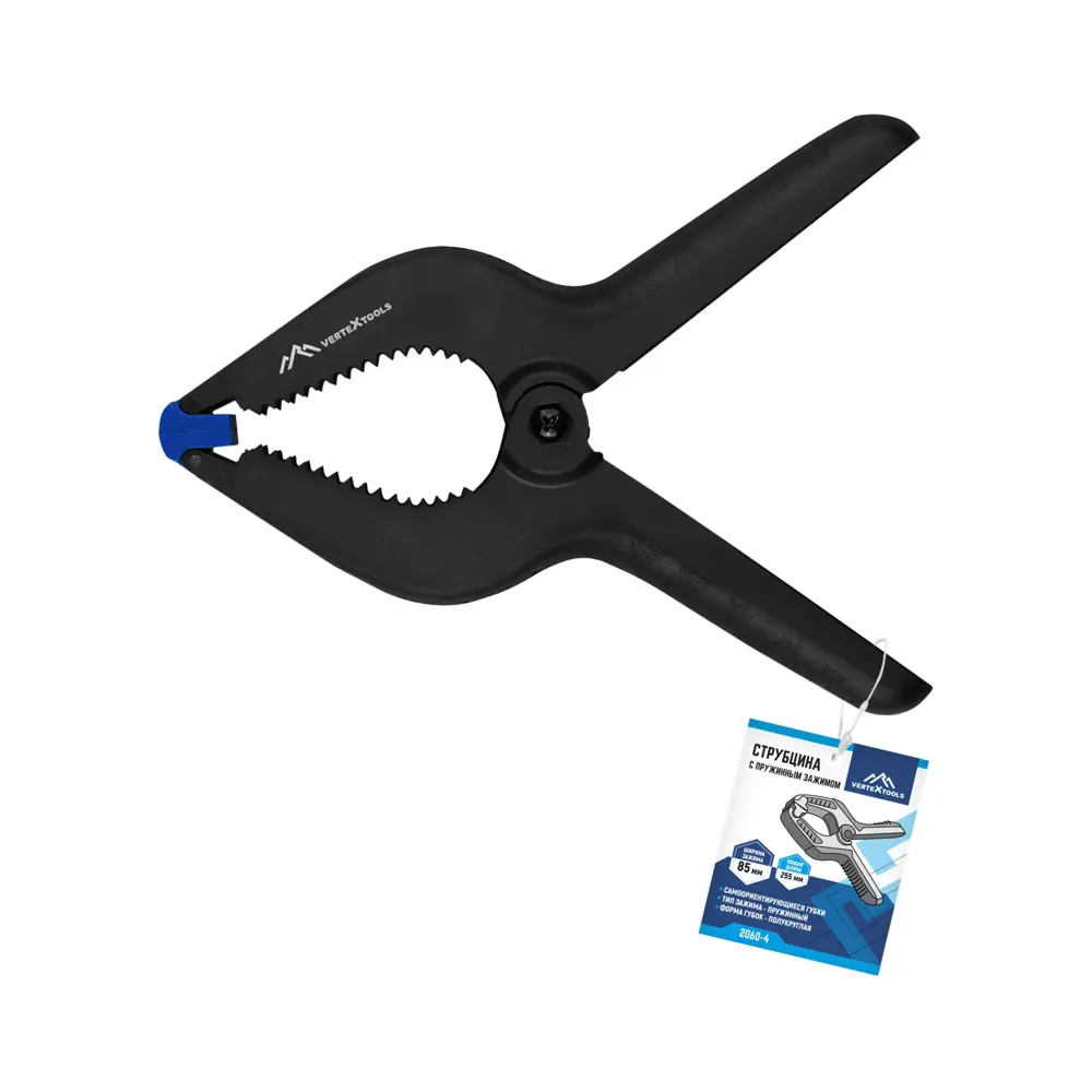 Пружинная струбцина Vertextools 2060-4 для точной фиксации 89399074 STLM-1565047 - Вид №4