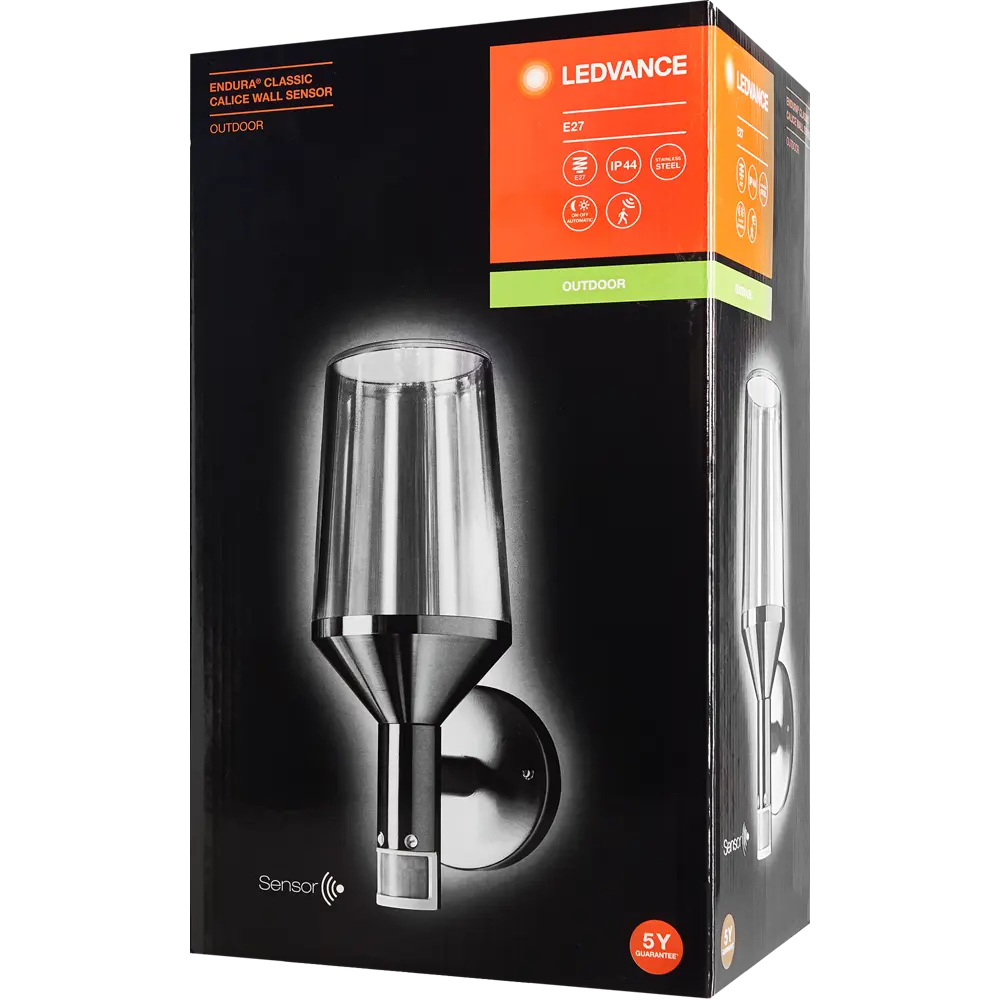 Светильник уличный настенный Ledvance Endura Classic Calice S 60 Вт IP44 цвет серый STLM-2176891 - Вид №5