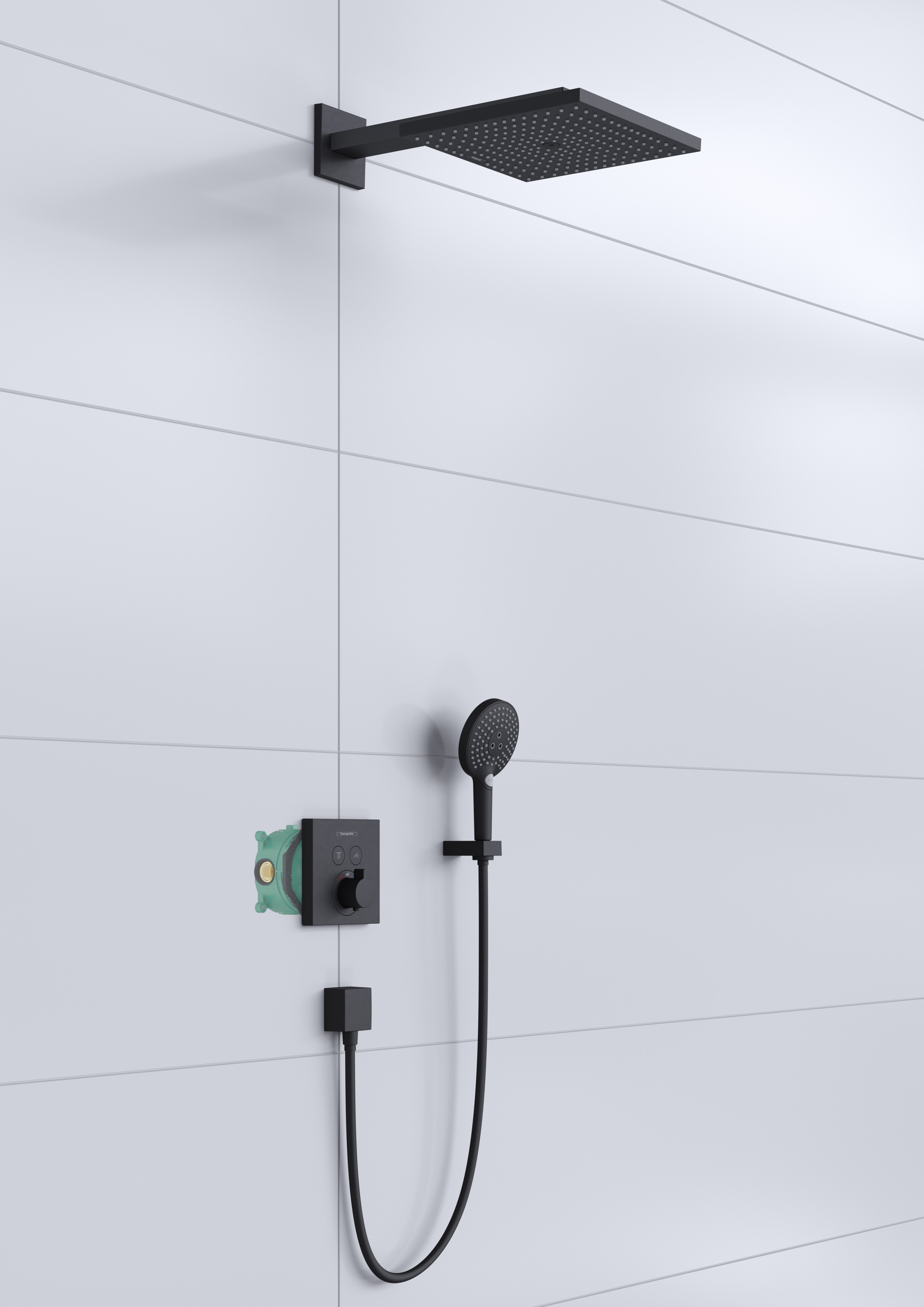 27939670 Raindance E Душевая система скрытого монтажа с термостатом ShowerSelect Hansgrohe  - Вид №2