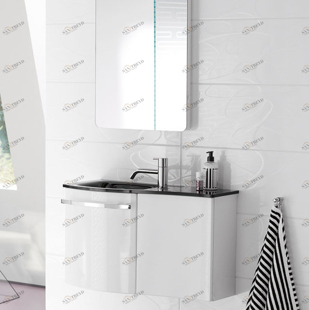 Композиция №1 Sinea Collection комплект мебели для ванной комнаты Burgbad 42310