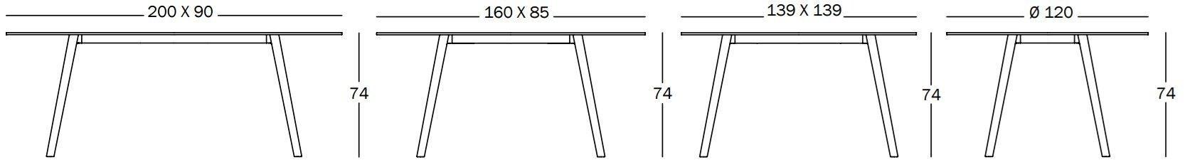 Magis Прямоугольный стол sun-id-1462079 - Вид №3
