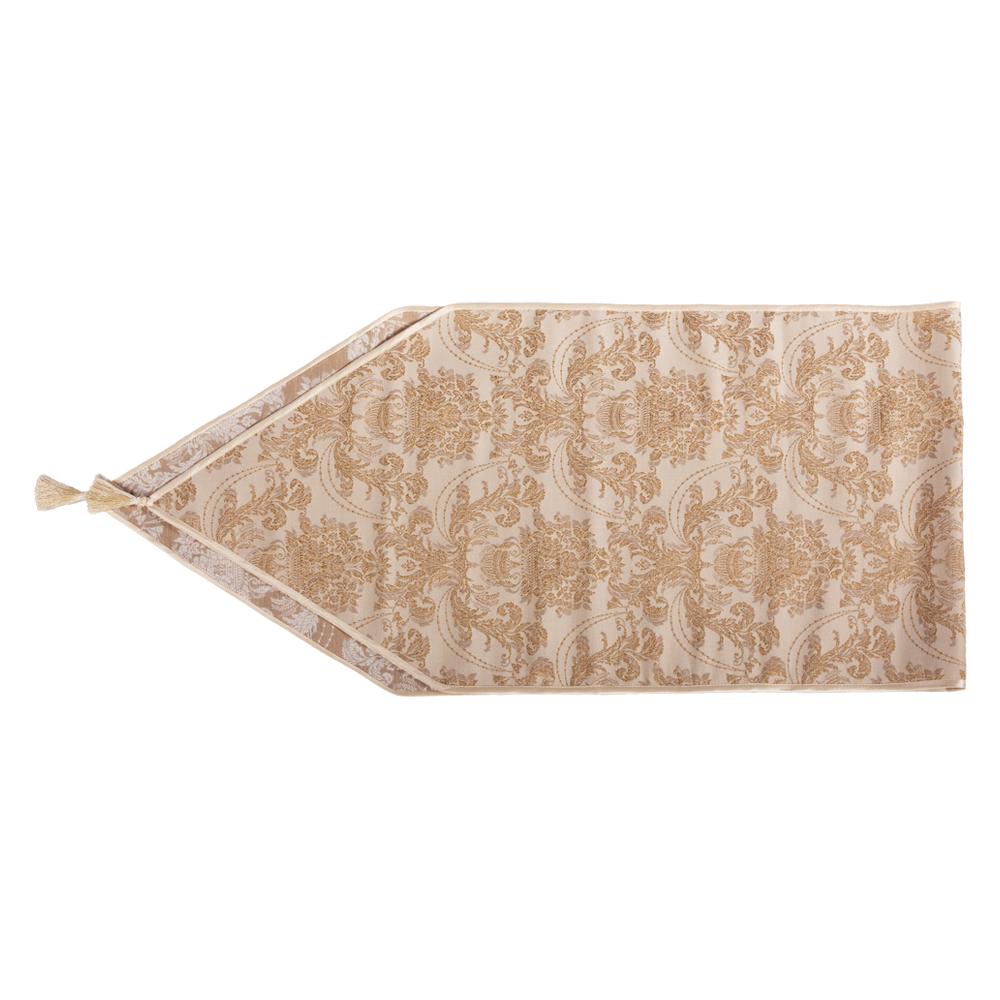 74297 Салфетка галстук 1500х400 Lorensa Айвори Антик BOGACHO 4627138209738