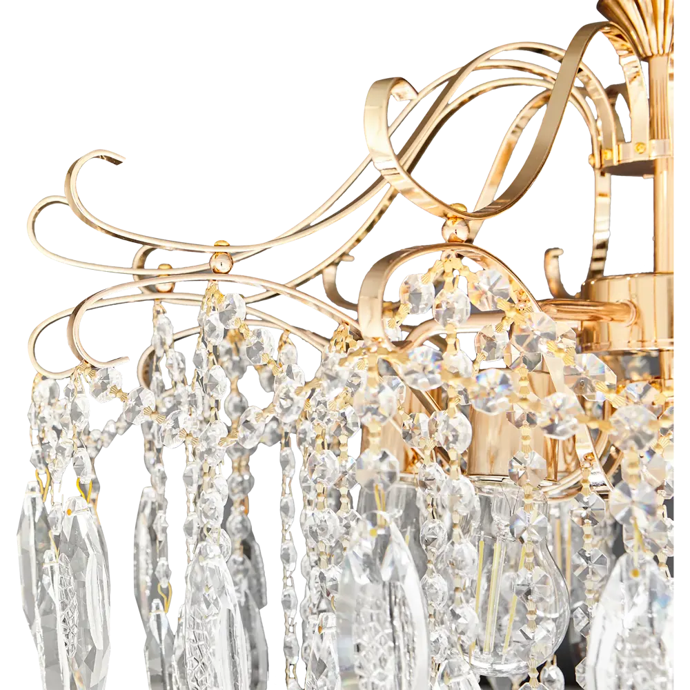 Люстра каскадная потолочная De City Бриз 6 ламп 18 м² E27 220 V STLM-2020874 - Вид №4