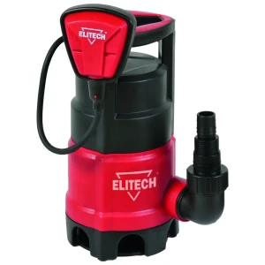 Насос погружной дренажный для грязной воды Elitech НПФ 400, 8100 л/ч 88294341 STLM-2106704