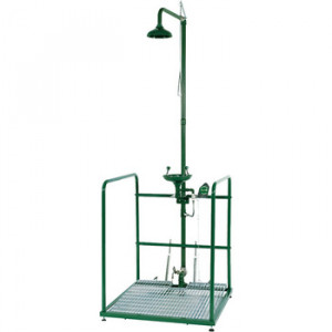 Edone Душ для мытья глаз Напольный душ в сочетании с промывкой для глаз