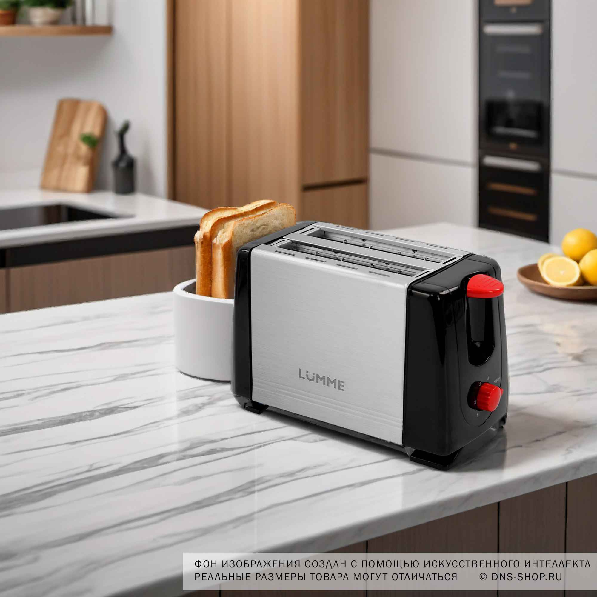 9913328 Тостер LUMME LU-1201 серебристый STDN-0150199 - Вид №10