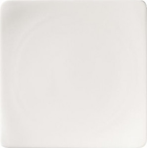 63047 Dibbern Тарелка квадратная Dibbern "Белый декор,линия Азия" 23см Фарфор костяной