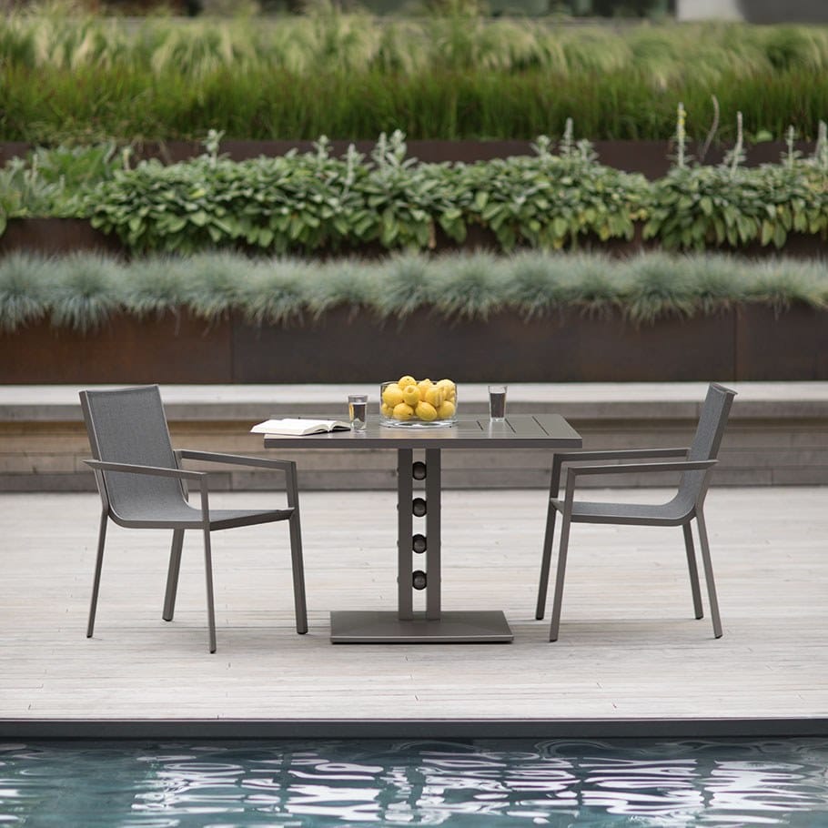 Штабелируемый садовый стул с подлокотниками JANUS et Cie TRIG ARCH-00073016 - Вид №7