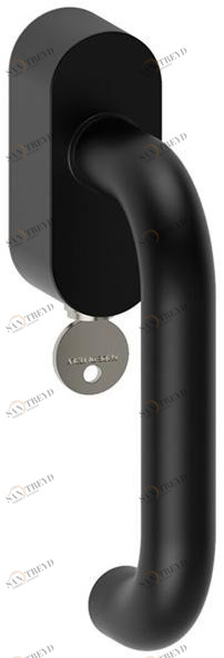 Reguitti Оконная ручка с замком с функцией tbt Stoccolma Al15dkt8058