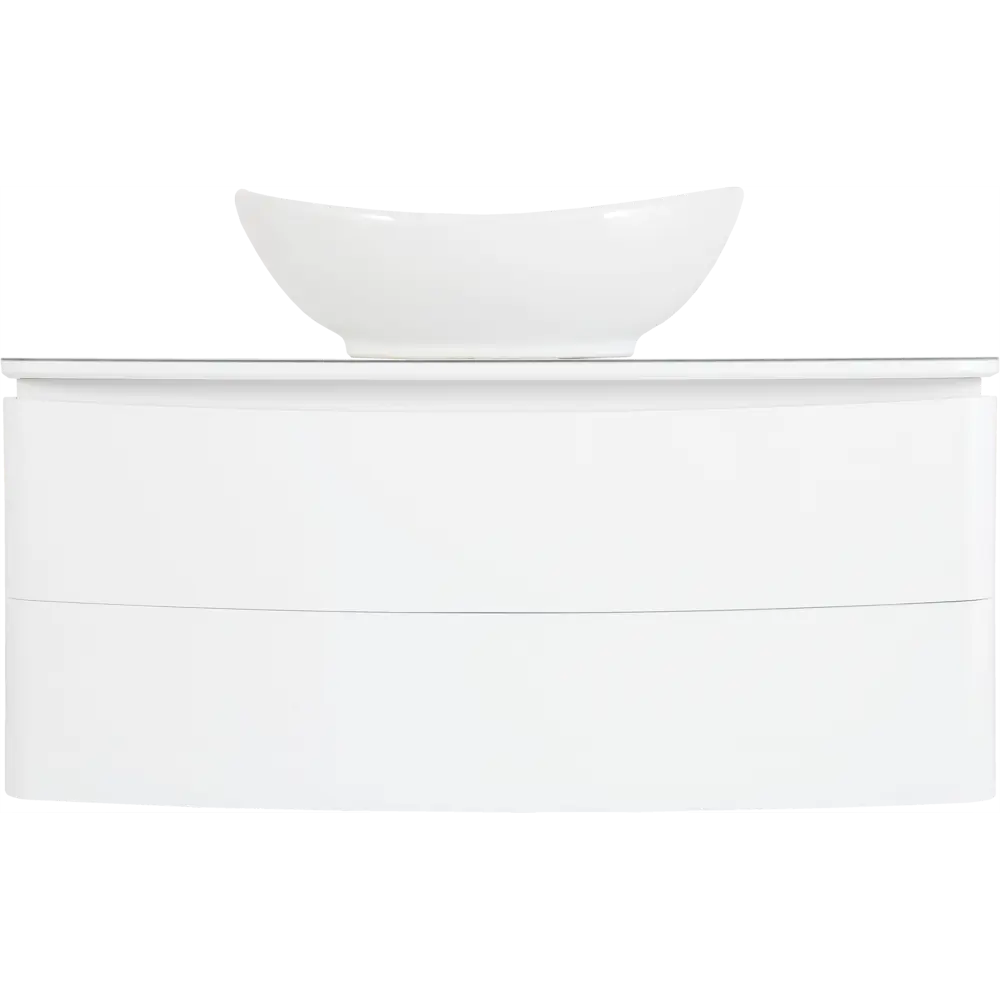 Тумба под раковину подвесная Cosmo 100 см цвет белый VIGO STLM-2193828