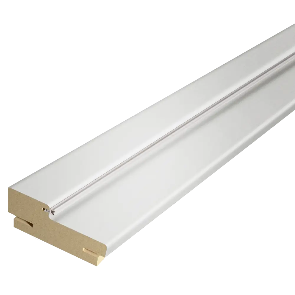 Дверная коробка Linea 6/8 телескопический 2070x74x2.8 мм HardFlex цвет платина (2.5шт.) 88580392 STLM-2000562 VELLDORIS 