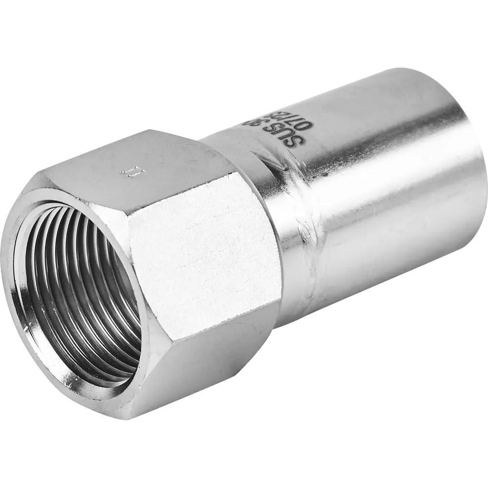Муфта переходная Rommer 3/4"x28 мм НПр-ВР нержавеющая сталь STLM-2068457
