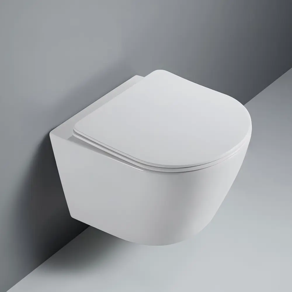 Комплект инсталляция и унитаз Aquatek Grohe Либерти Торнадо безободковый с микролифтом STLM-2070328 - Вид №12