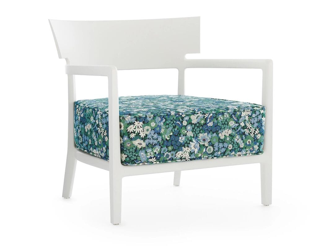 Съемное садовое кресло из поликарбоната и ткани с подлокотниками Kartell CARA LIBERTY ARCH-00029641 - Вид №31