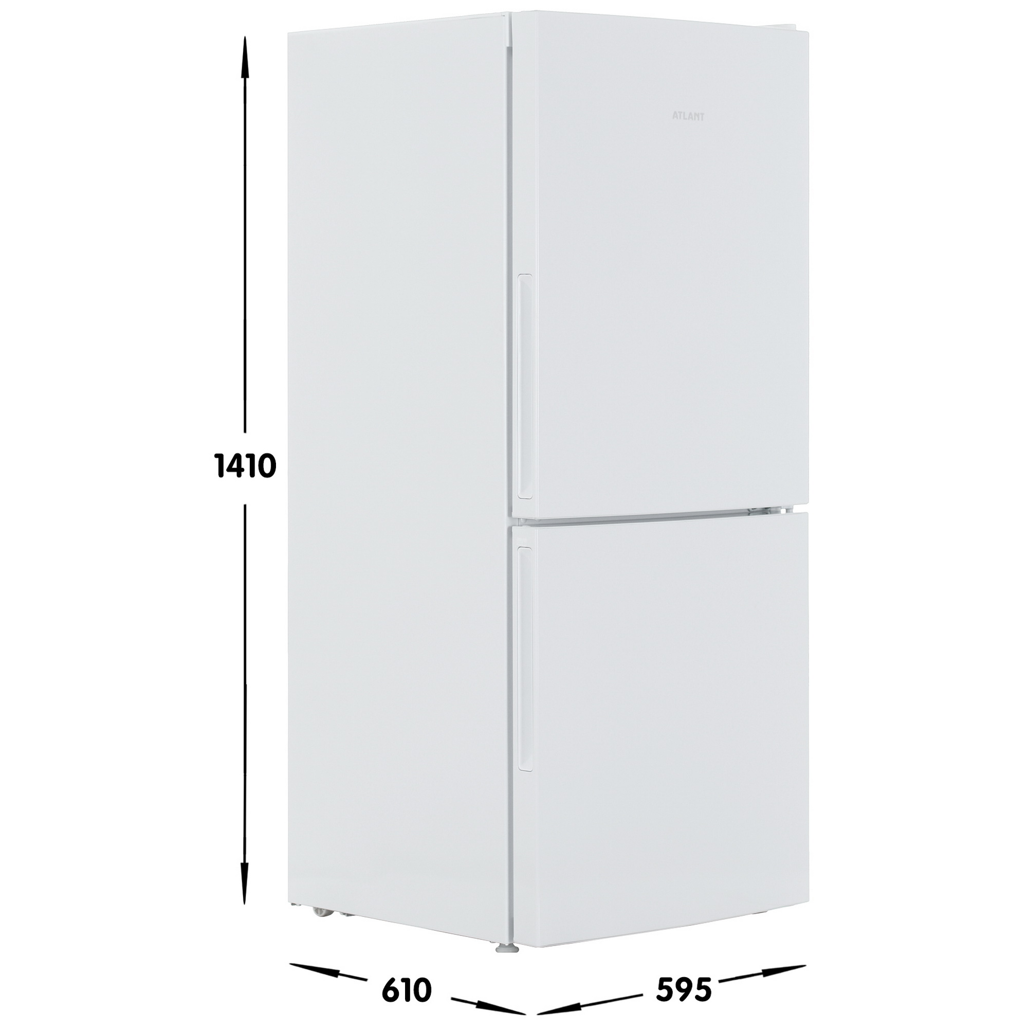 5489932 Холодильник с морозильником   ATLANT ХМ-4608-101 белый STDN-0014263 - Вид №6