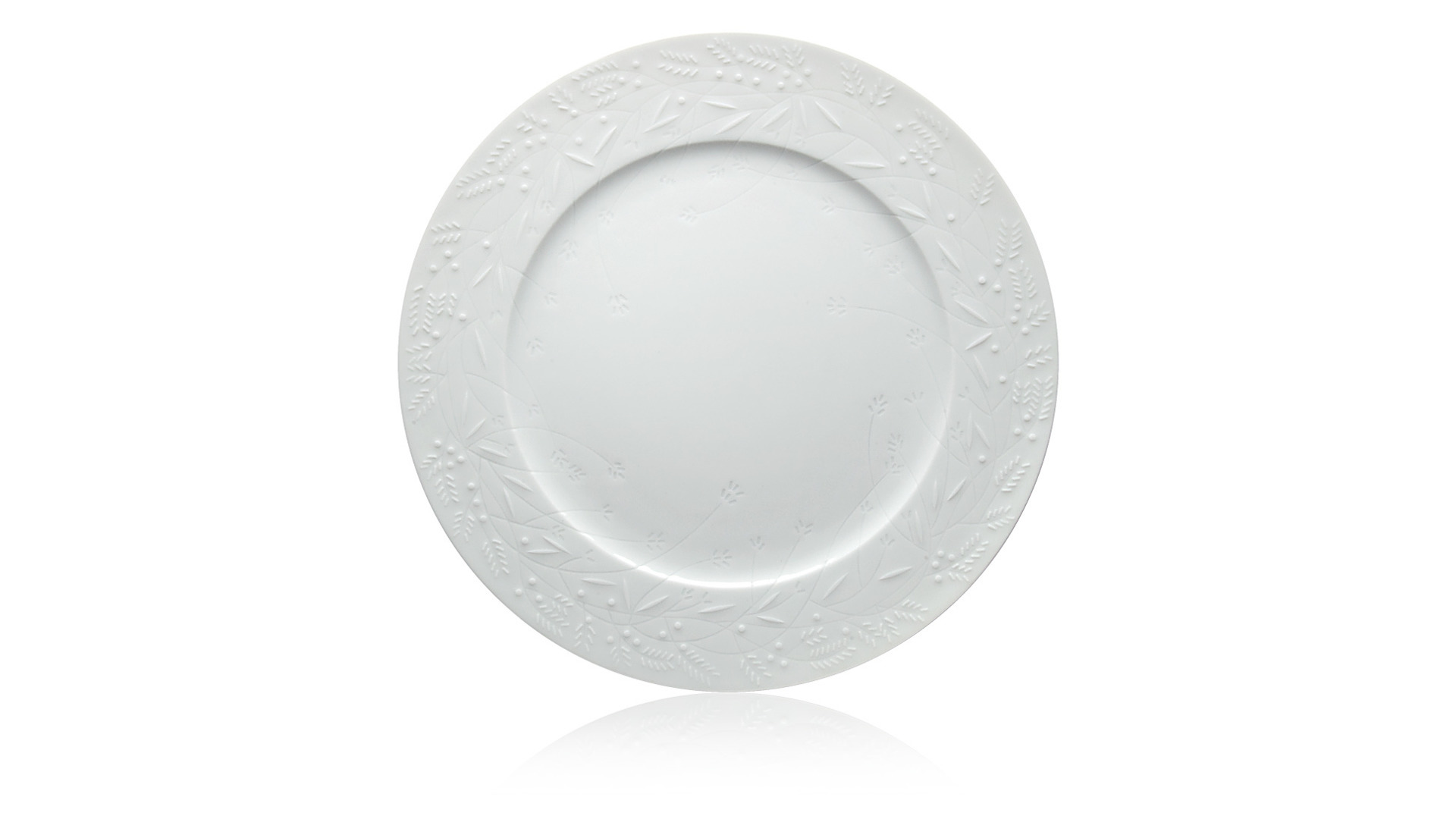 10646116 Haviland Набор тарелок подстановочных 31см "Белый прованс", 6 шт Фарфор  - Вид №1