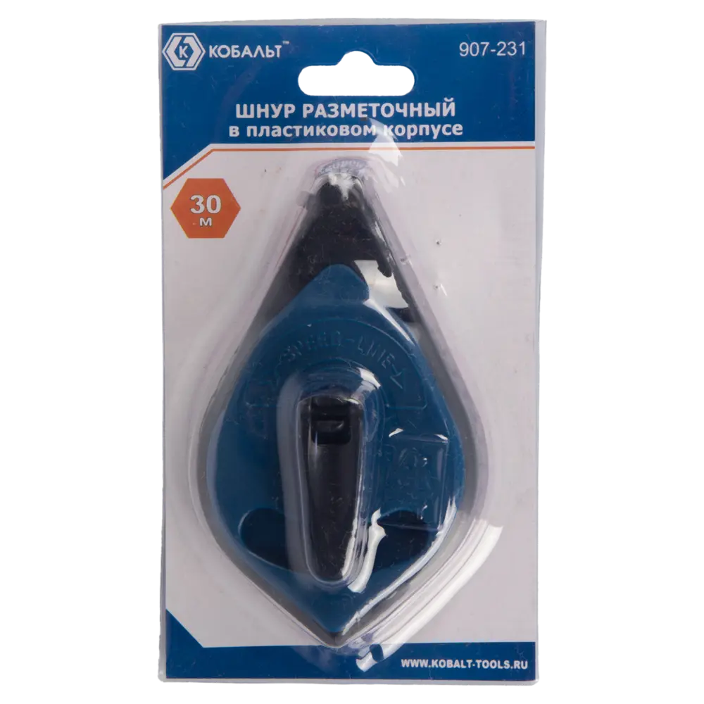 Шнур разметочный КОБАЛЬТ 907-231 30 м для точной разметки 89374110 STLM-1411600 - Вид №2