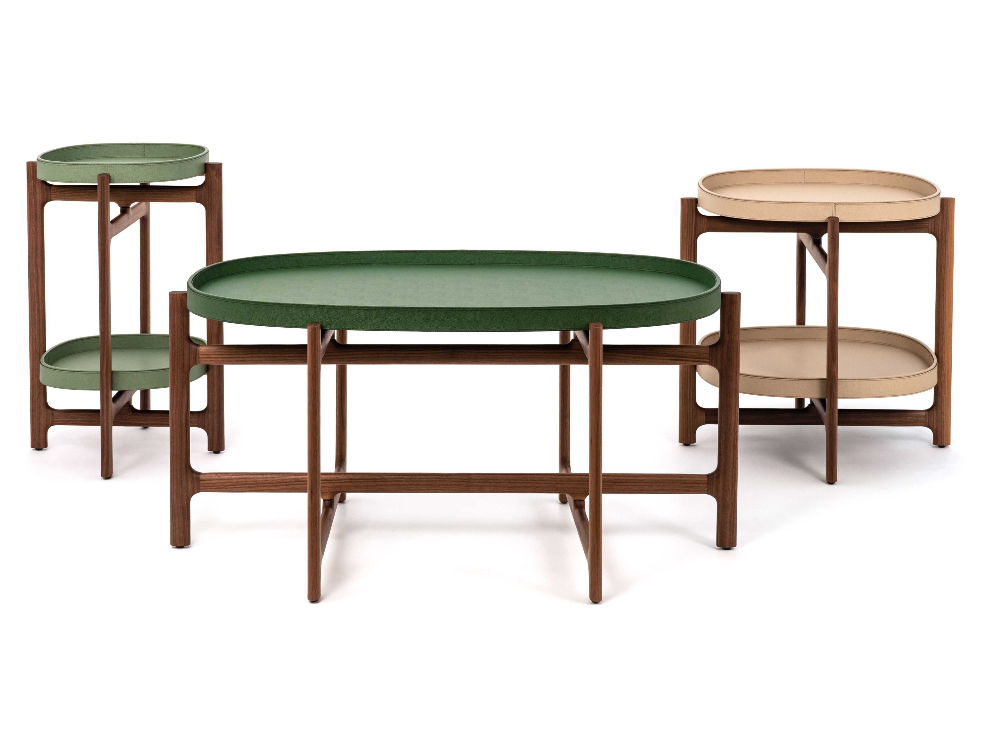 Журнальный столик из орехового дерева с подносом Pinetti CHELSEA ARCH-00056355 - Вид №5