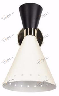 Gianfranco Ferré Home Настенный светильник из латуни с прямым светом Milwaukee sun-id-1436759