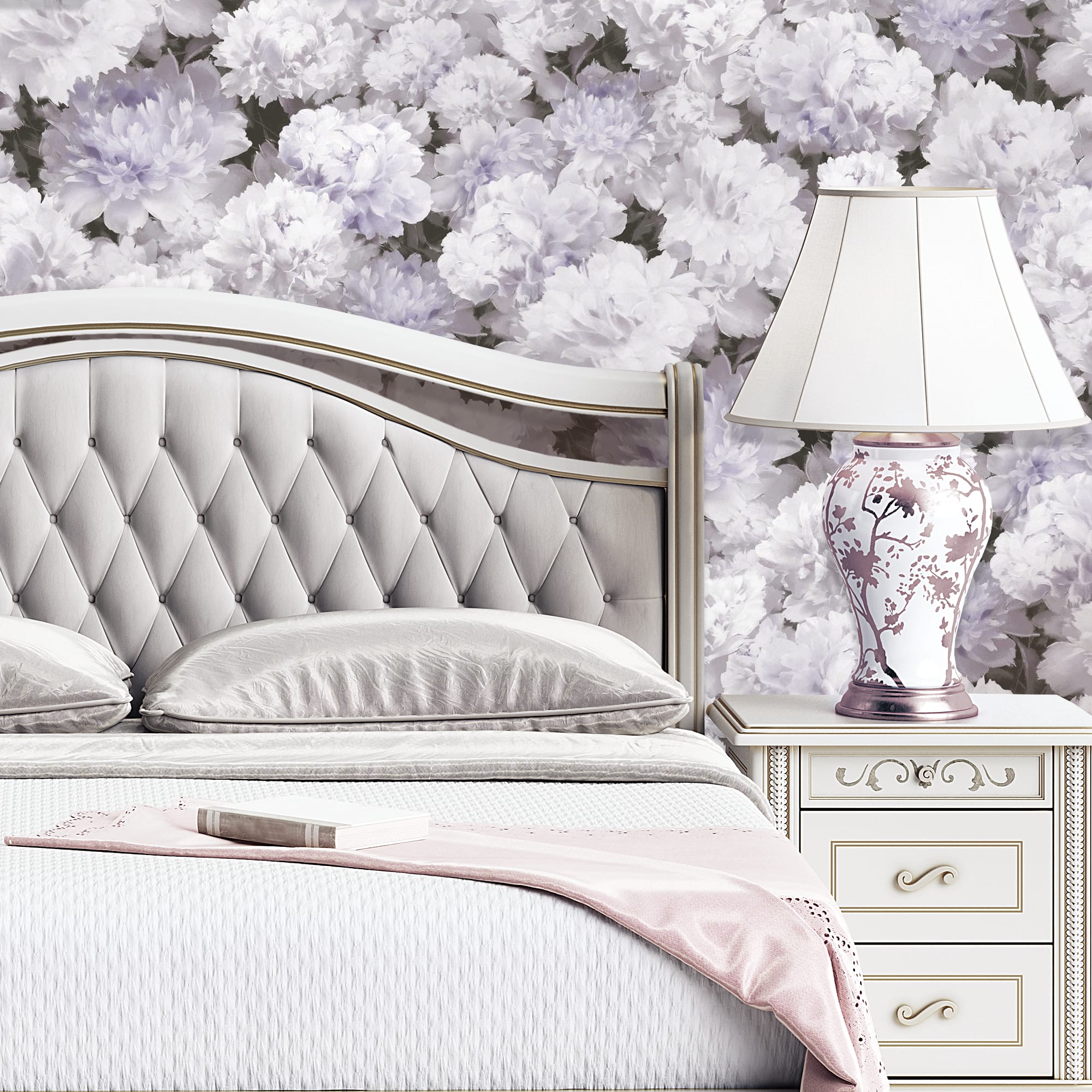 82938302 Обои бумажные серые 0.53 м 645-06 Максима Santreyd  - Вид №2