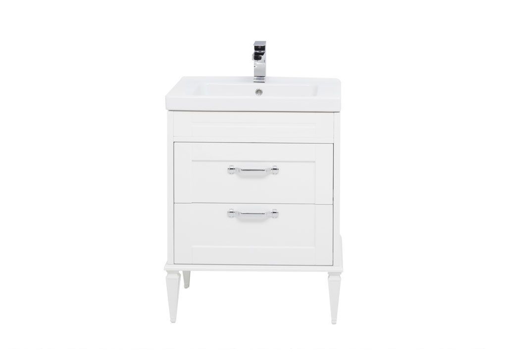 Тумба с раковиной Aquanet Денвер 65 белый 0019921000197962 - Вид №2