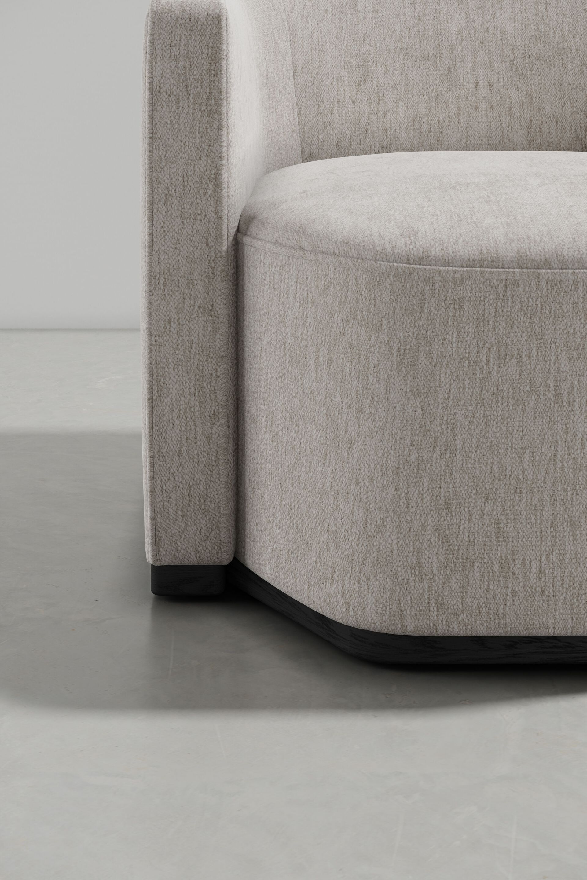 Тканевое кресло с подлокотниками District Eight Багуа ARCH-00066955 - Вид №5