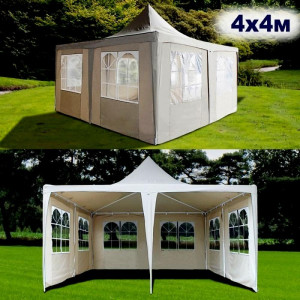 AFM-1032FB Beige Шатер-павильон (4х4) Afina
