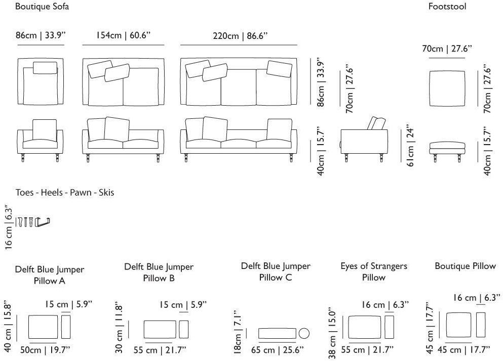 moooi Кожаный диван Boutique sun-id-1432335 - Вид №2