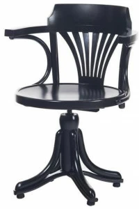 TON Вращающийся стул из дерева с 4-мя спицами