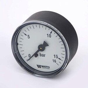 Манометр радиальный F+R100 50 мм 1/4" 16 бар WATTS