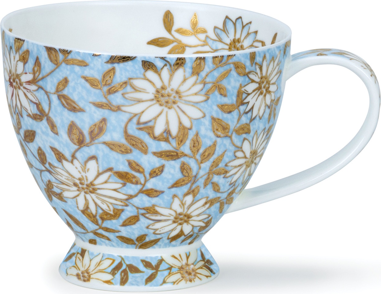 10630249 Dunoon Чашка чайная Dunoon "Аква" 450мл Фарфор костяной 