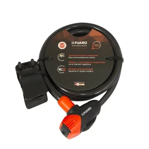 Fuaro Тросовый замок с кодом 12 мм для велосипедов и самокатов 89408411