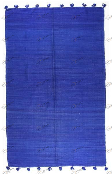 AFOLKI Однотонный прямоугольный ковер из шерсти Kilim Taa1182be